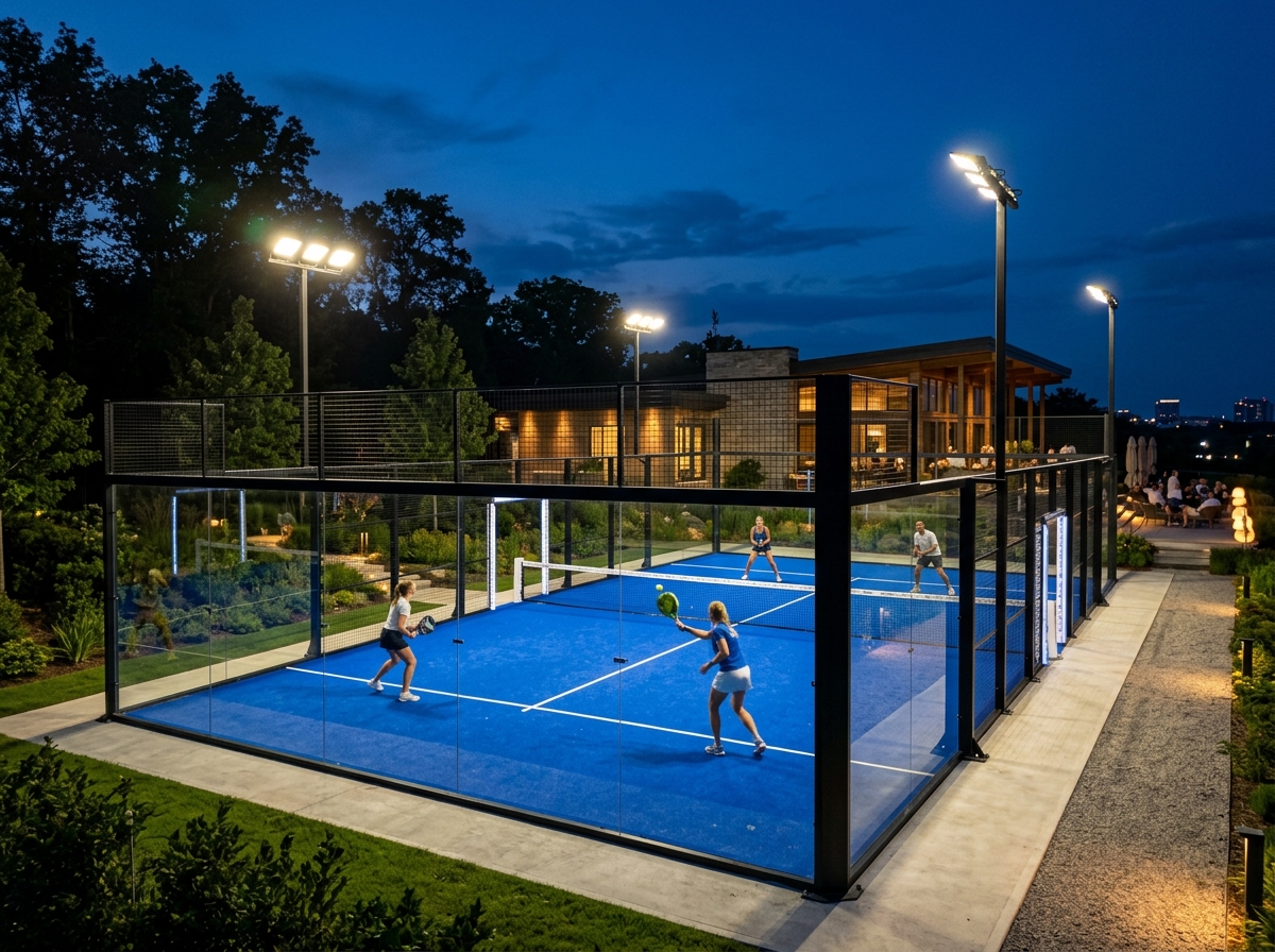 Instalaciones de Padel Club La Perla Duitama